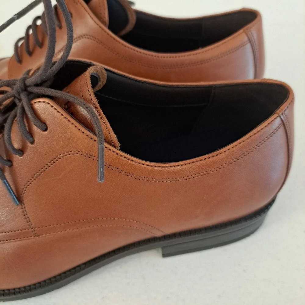 Cole Haan Grand 360 Cap Toe Oxford Mens 10.5 British Tan Leather 1267-2037